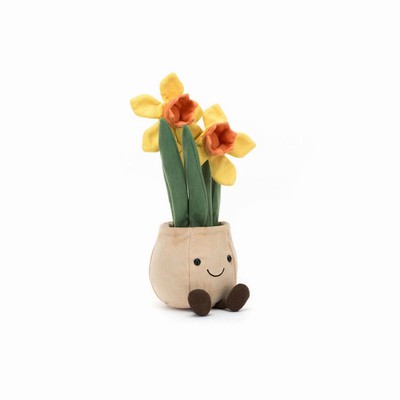 Jellycat Daffodil Pot New Zealand | DYXRS9463